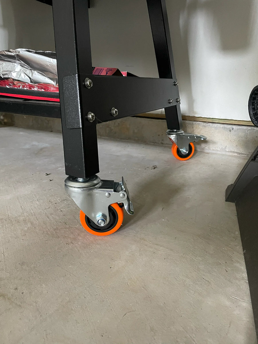 How to Install Retractable Casters on Furniture holkieusa