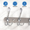 Coat Rack Wall Mount Silver