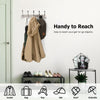 Coat Rack Wall Mount Silver