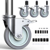 3 in Adjustable Expanding Stem Casters