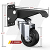 3 in Retractable Casters with Lifting and Lowering Function